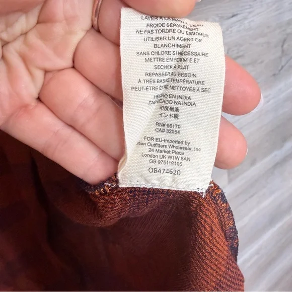 Free People "We The Free" Striped Button Down - Picture 7 of 7